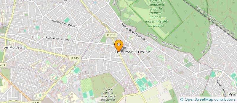 localisation de l'entreprise SCI MP  LE PLESSIS-TREVISE