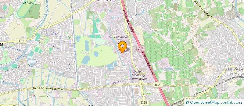 localisation de l'entreprise SCI MP  VEDENE