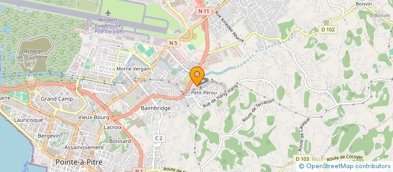 localisation de l'entreprise SCI MP GRIVELIERE II à LES ABYMES
