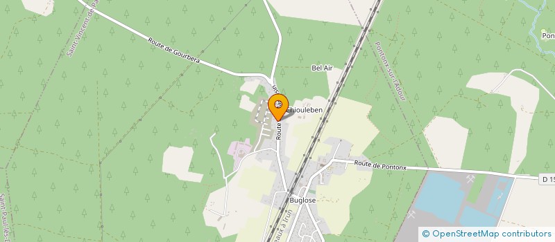 localisation de l'entreprise SCI MP IMMO  SAINT-VINCENT-DE-PAUL