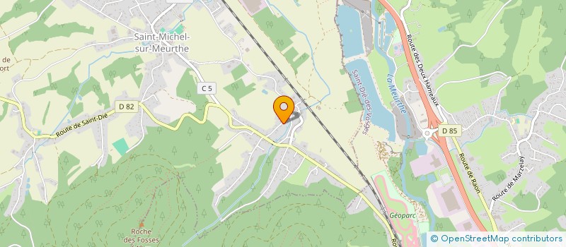 localisation de l'entreprise SCI MP IMMOBILIER  SAINT-MICHEL-SUR-MEURTHE