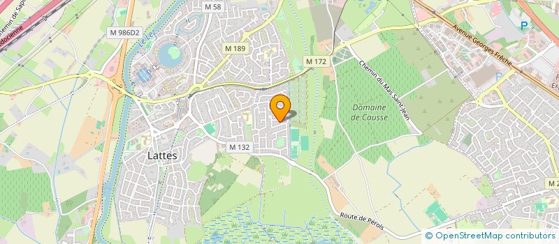 localisation de l'entreprise SCI MP INVESTISSEMENS à LATTES