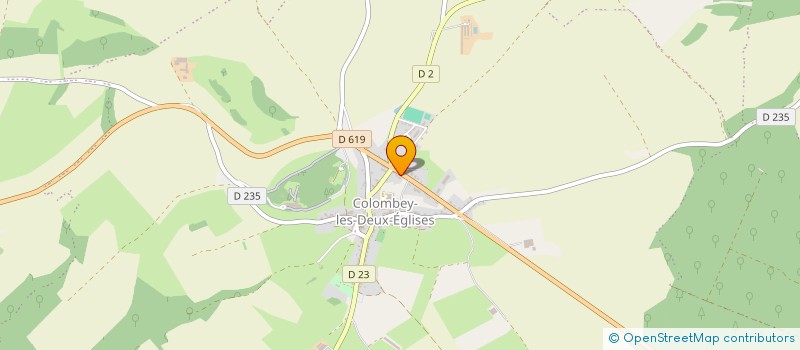 localisation de l'entreprise SCI MP KRAHENBUHL à COLOMBEY LES DEUX EGLISES