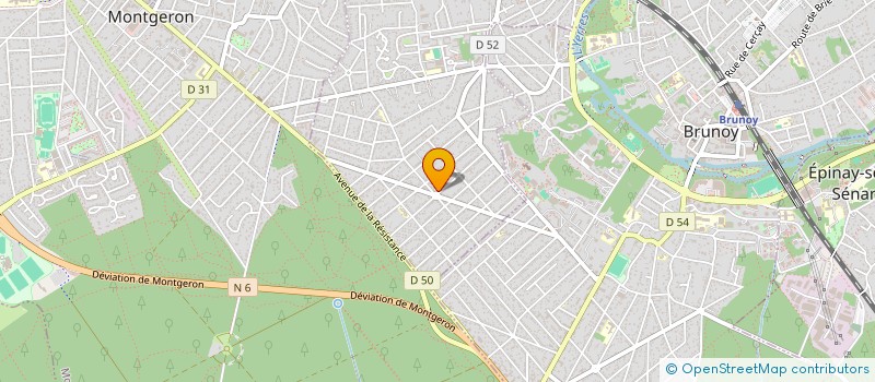 localisation de l'entreprise SCI MP SERRIS  YERRES