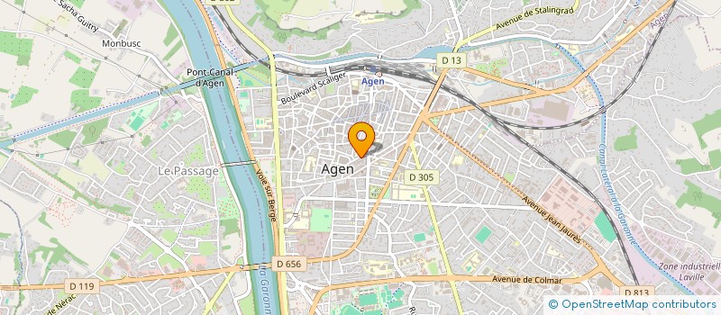 localisation de l'entreprise SCI MP WASHINGTON  AGEN