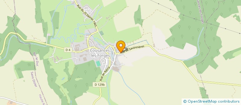 localisation de l'entreprise SCI MP2A-55 à JUVIGNY-EN-PERTHOIS