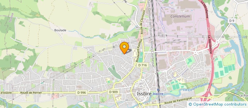 localisation de l'entreprise SCI MP2Y IMMO  ISSOIRE