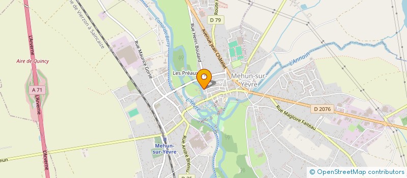 localisation de l'entreprise SCI MP6 IMMO  MEHUN-SUR-YEVRE