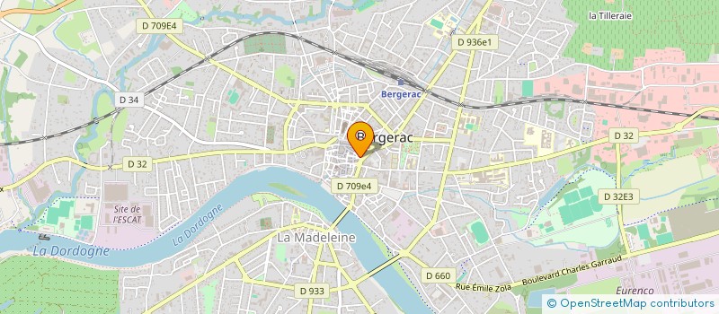 localisation de l'entreprise SCI MPA à BERGERAC