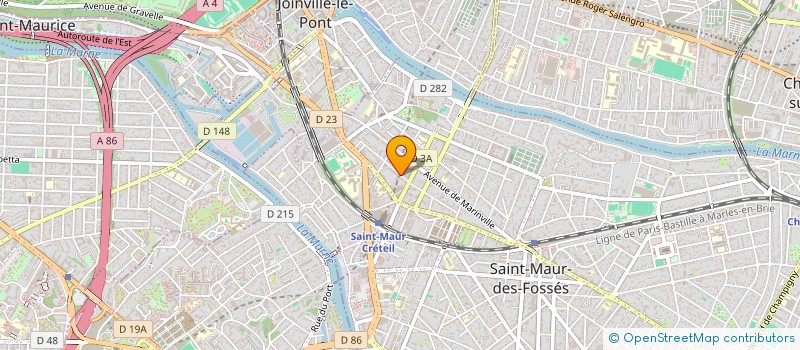 localisation de l'entreprise SCI MPA à SAINT-MAUR-DES-FOSSES