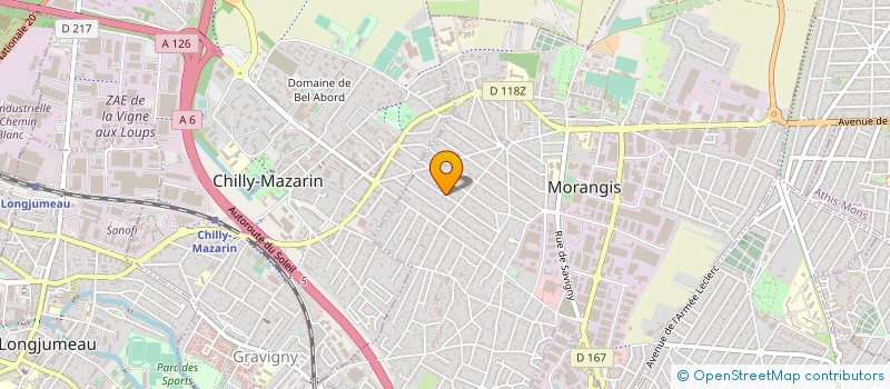 localisation de l'entreprise SCI MPBOC à MORANGIS