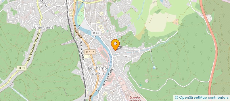 localisation de l'entreprise SCI MPBSF à EPINAL