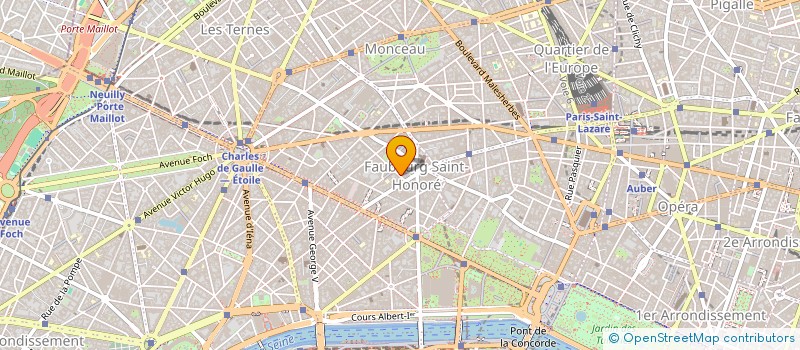 localisation de l'entreprise SCI MPBV à NEUILLY-SUR-SEINE