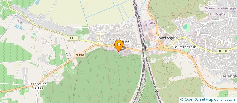 localisation de l'entreprise SCI MPC  ROCHEFORT-DU-GARD