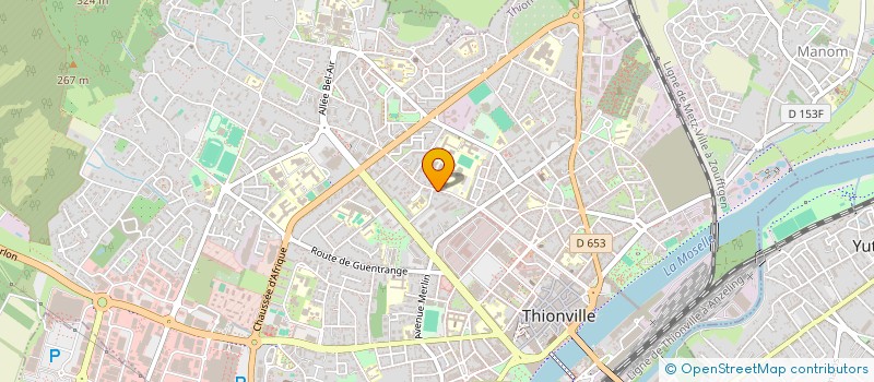 localisation de l'entreprise SCI MPC-BERRI à THIONVILLE