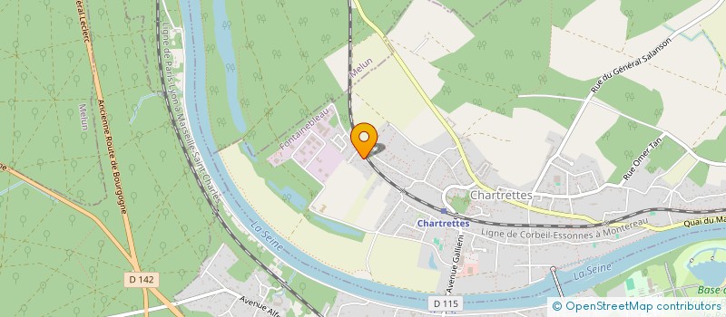 localisation de l'entreprise SCI MPC PARTNERS  CHARTRETTES