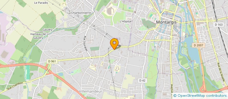 localisation de l'entreprise SCI MPCM à VILLEMANDEUR