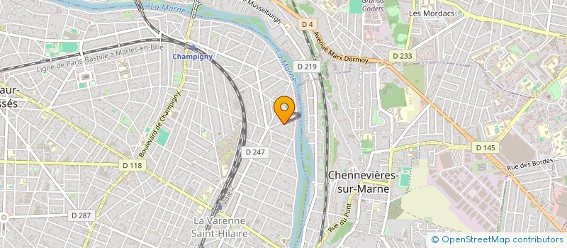 localisation de l'entreprise SCI MPCM à SAINT-MAUR-DES-FOSSES