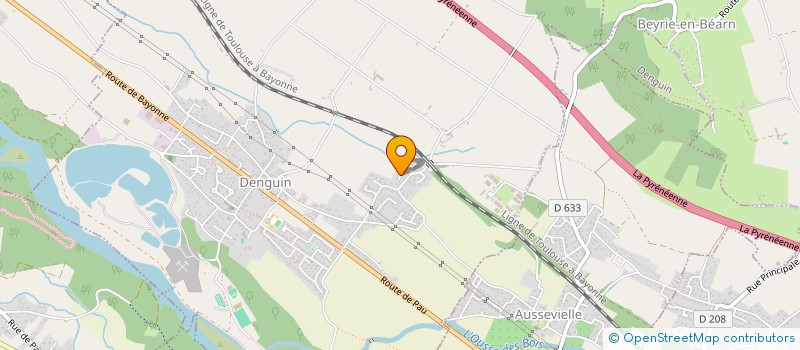 localisation de l'entreprise SCI MPE  DENGUIN