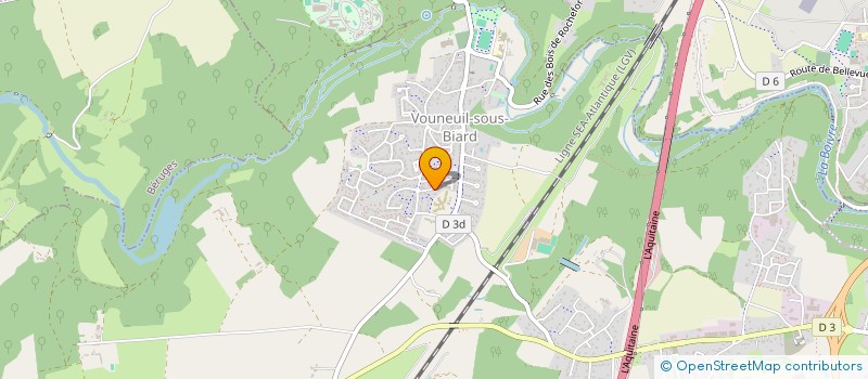 localisation de l'entreprise SCI MPE INVEST  VOUNEUIL-SOUS-BIARD