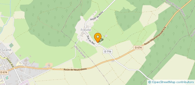 localisation de l'entreprise SCI MPEM  FREVILLE