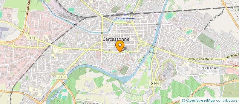 localisation de l'entreprise SCI MPF à CARCASSONNE