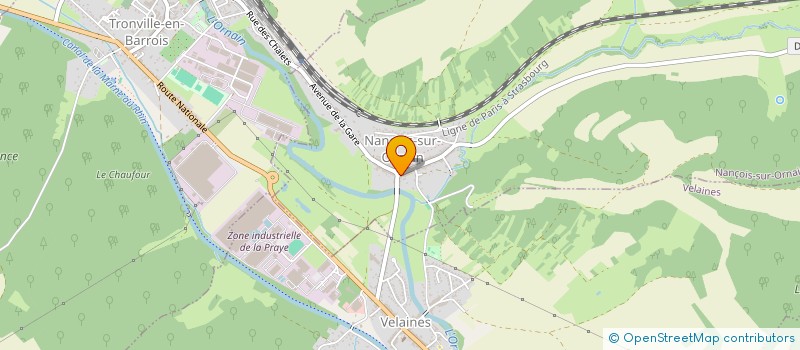 localisation de l'entreprise SCI MPFR  NANCOIS-LE-GRAND