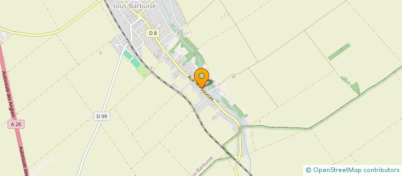 localisation de l'entreprise SCI MPG  CHARMONT-SOUS-BARBUISE