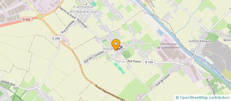 localisation de l'entreprise SCI MPGMANI  MAMETZ