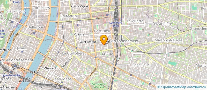 localisation de l'entreprise SCI MPI  LYON