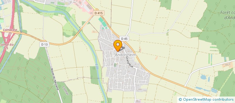 localisation de l'entreprise SCI MPIL  ANDOLSHEIM