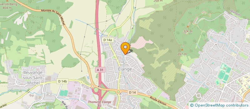 localisation de l'entreprise SCI MPJC à THIONVILLE