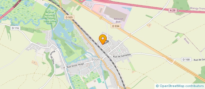 localisation de l'entreprise SCI MPJV IMMO à BOVES