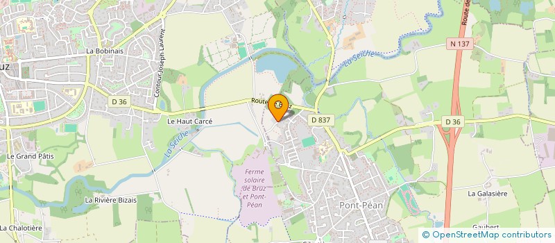 localisation de l'entreprise SCI MPL  PONT-PEAN