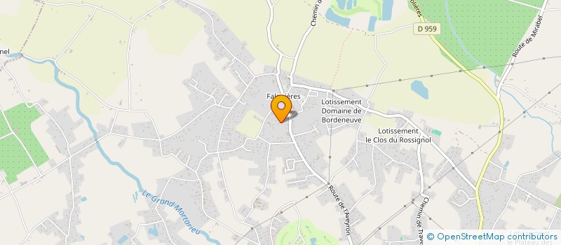 localisation de l'entreprise SCI MPM  MONTAUBAN