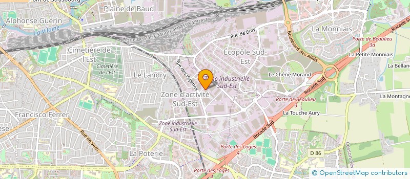 localisation de l'entreprise SCI MPOV IMMOBILIER à RENNES