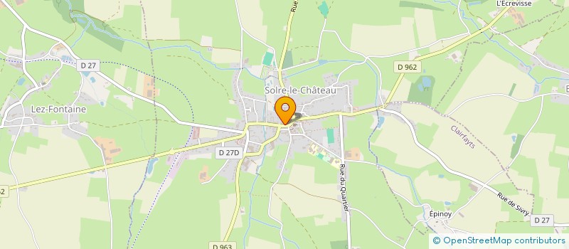 localisation de l'entreprise SCI MPPE  SOLRE-LE-CHATEAU