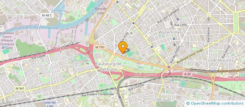 localisation de l'entreprise SCI MPPS à LILLE