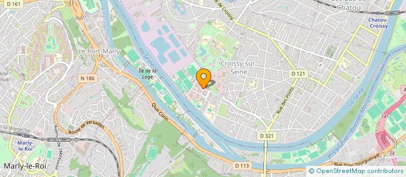 localisation de l'entreprise SCI MPR  CROISSY-SUR-SEINE