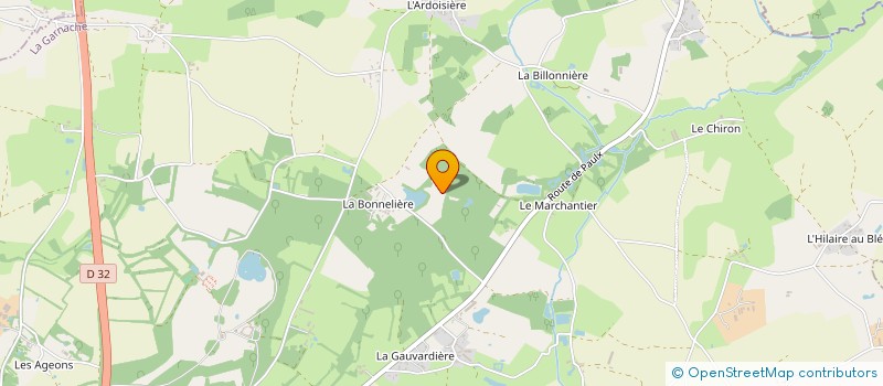 localisation de l'entreprise SCI MPR NATURE à GARNACHE (LA)