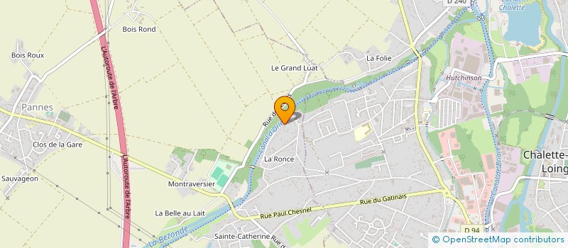 localisation de l'entreprise SCI MPS à PANNES