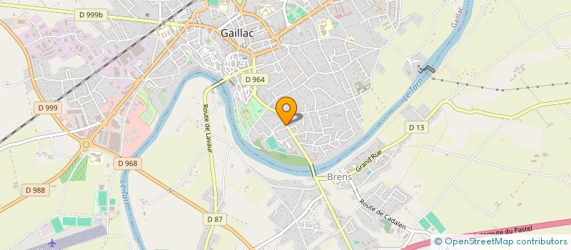 localisation de l'entreprise SCI MPS à GAILLAC