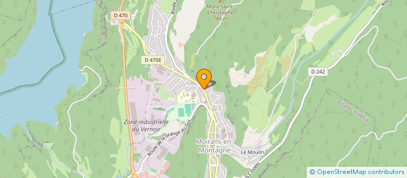 localisation de l'entreprise SCI MPSA  MOIRANS-EN-MONTAGNE