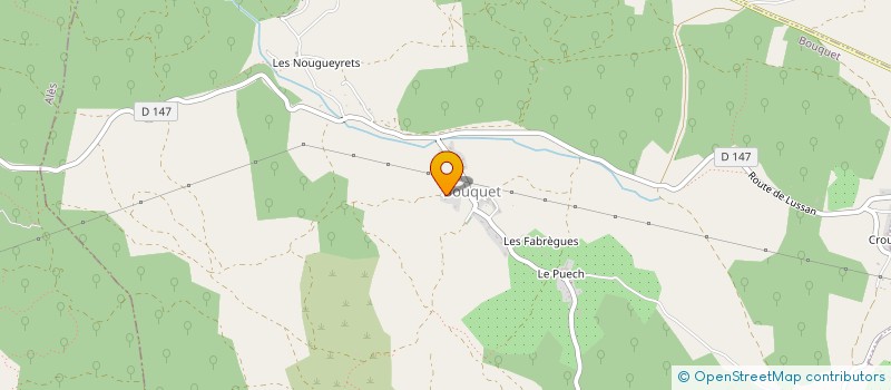 localisation de l'entreprise SCI MPSC  BOUQUET