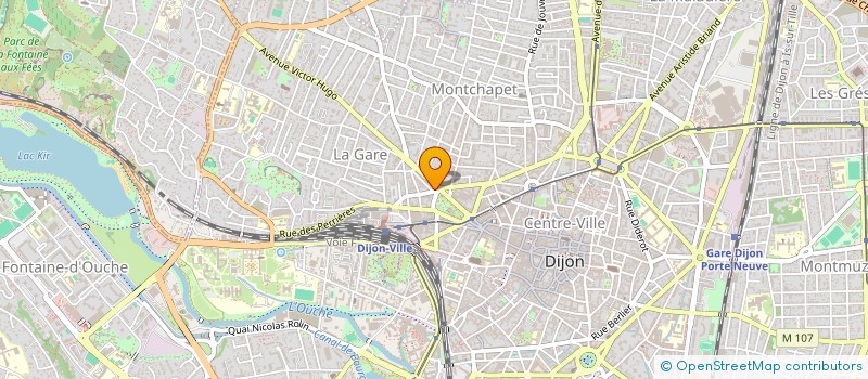 localisation de l'entreprise SCI MPV & CO à DIJON