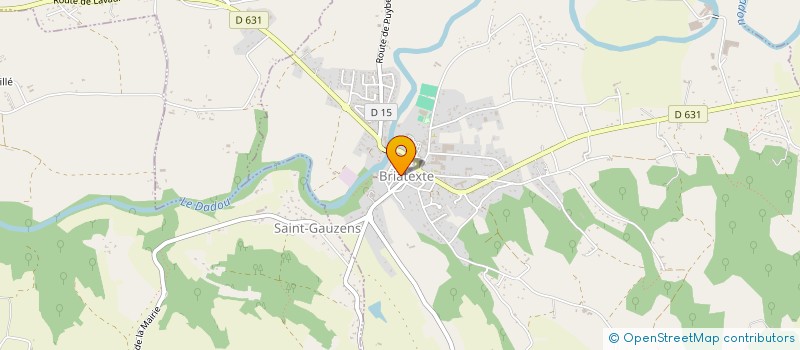 localisation de l'entreprise SCI MPYBS  BRIATEXTE