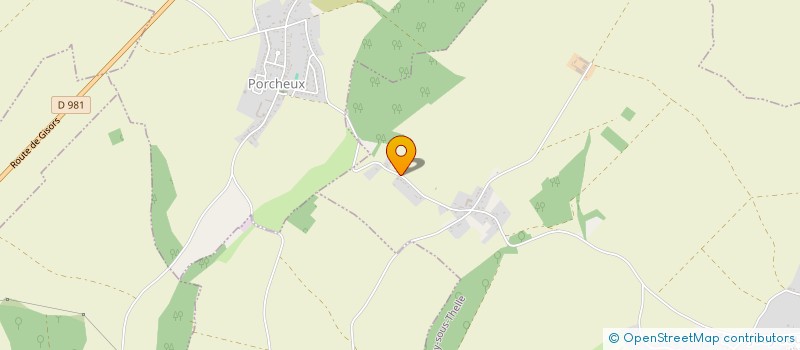 localisation de l'entreprise SCI MQA  JOUY SOUS THELLE