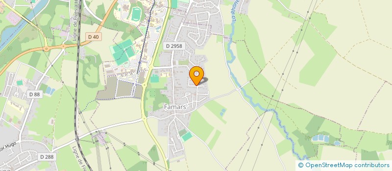 localisation de l'entreprise SCI MR 2H IMMO  FAMARS