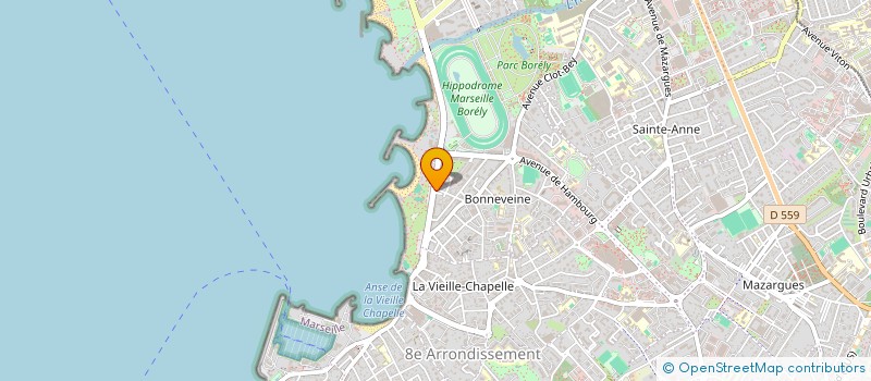 localisation de l'entreprise SCI MR à MARSEILLE
