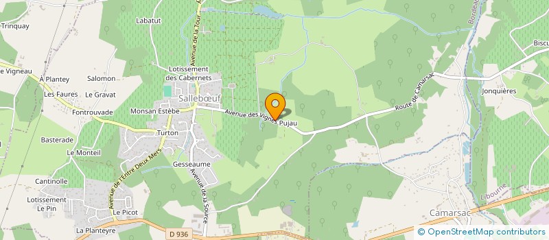 localisation de l'entreprise SCI MR AND MRS SMITH  SALLEBUF